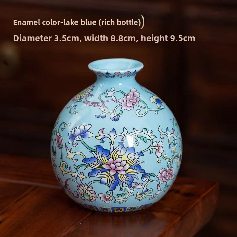 Hand-Enamelled Vase — view 27
