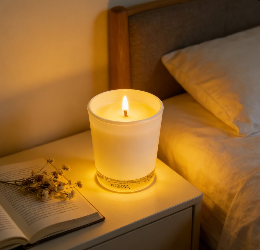 Herbaceous Woody Soy Candle - Bergamot & Vetiver — view 6