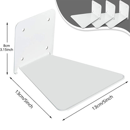 Invisible-Bracket Iron Floating Shelf — view 4