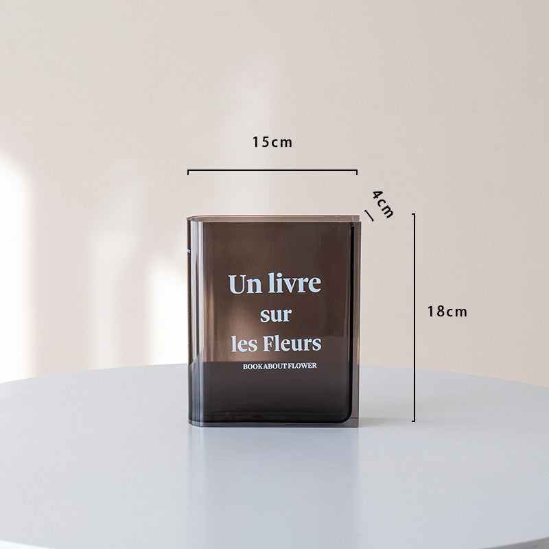 Acrylic Book Vase, acrylic vase — view 6