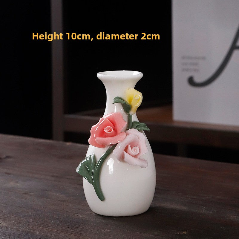 Handmade Mini Ceramic Vase, Scandinavian vase — view 11