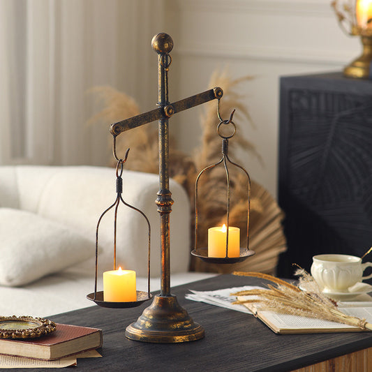 Libra Balance Candle Holder — sculptural candle holder | BYHIMSELF
