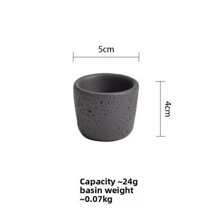 Cement Pillar Candle Holder, concrete decor — view 8
