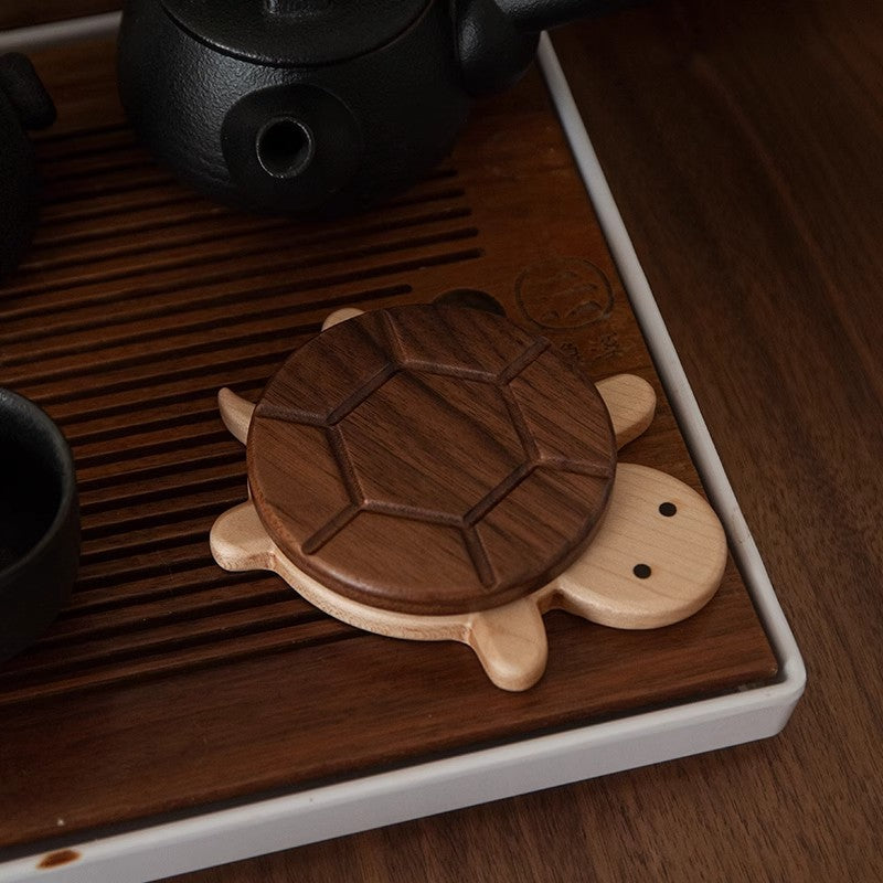 Wooden Coaster Set, wood coasters — view 3