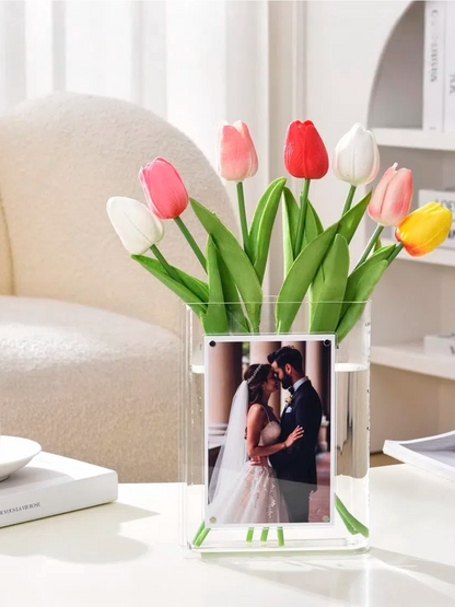 Acrylic Photo-Frame Vase — view 4