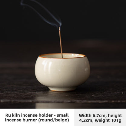 Ceramic Incense Burner & Tray — view 9