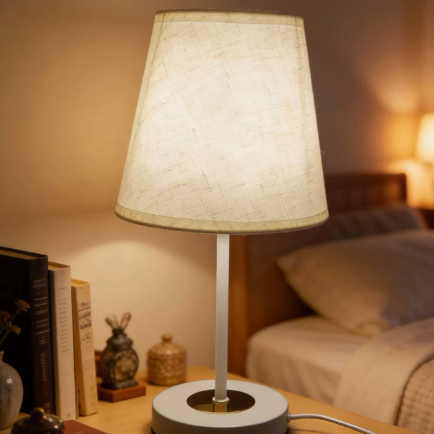 Table Lamps, vintage linen table lamp — view 21