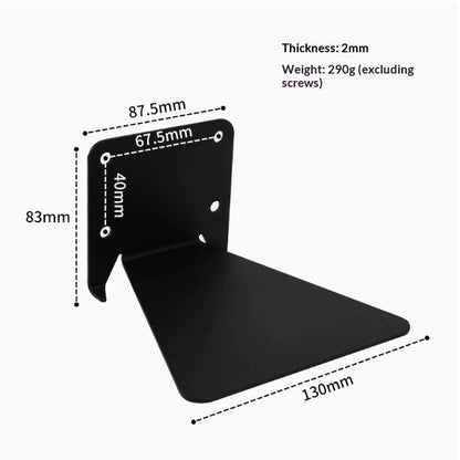 Invisible-Bracket Iron Floating Shelf — view 11