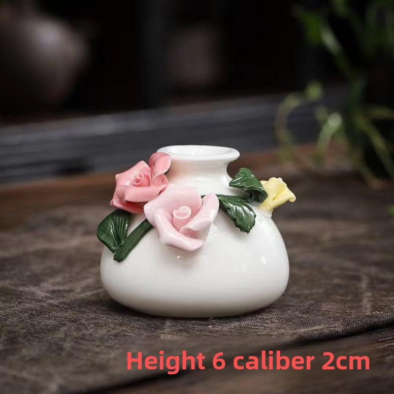 Handmade Mini Ceramic Vase, Scandinavian vase — view 10