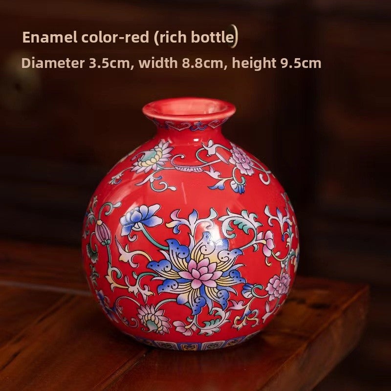 Hand-Enamelled Vase — view 26
