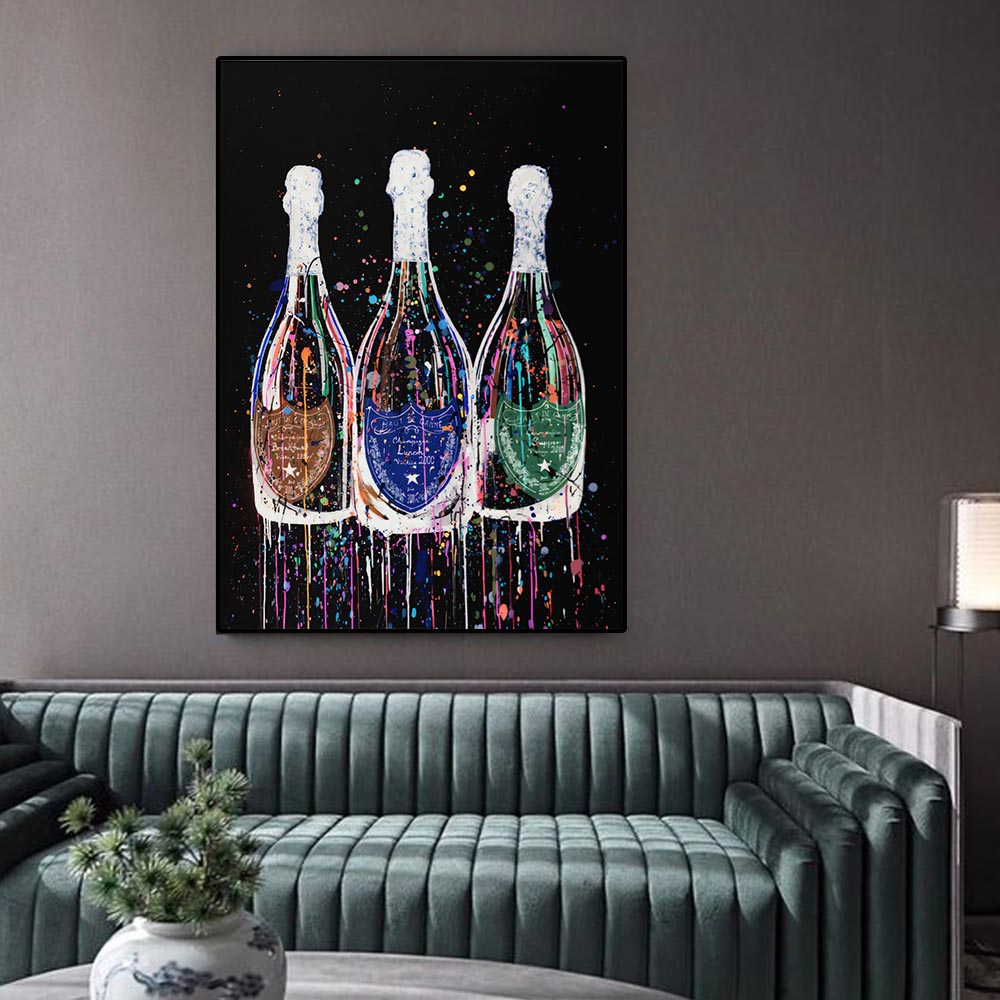 Champagne Pop Canvas Print — view 4