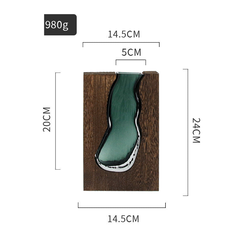 Mosaic Glass Vase — view 4