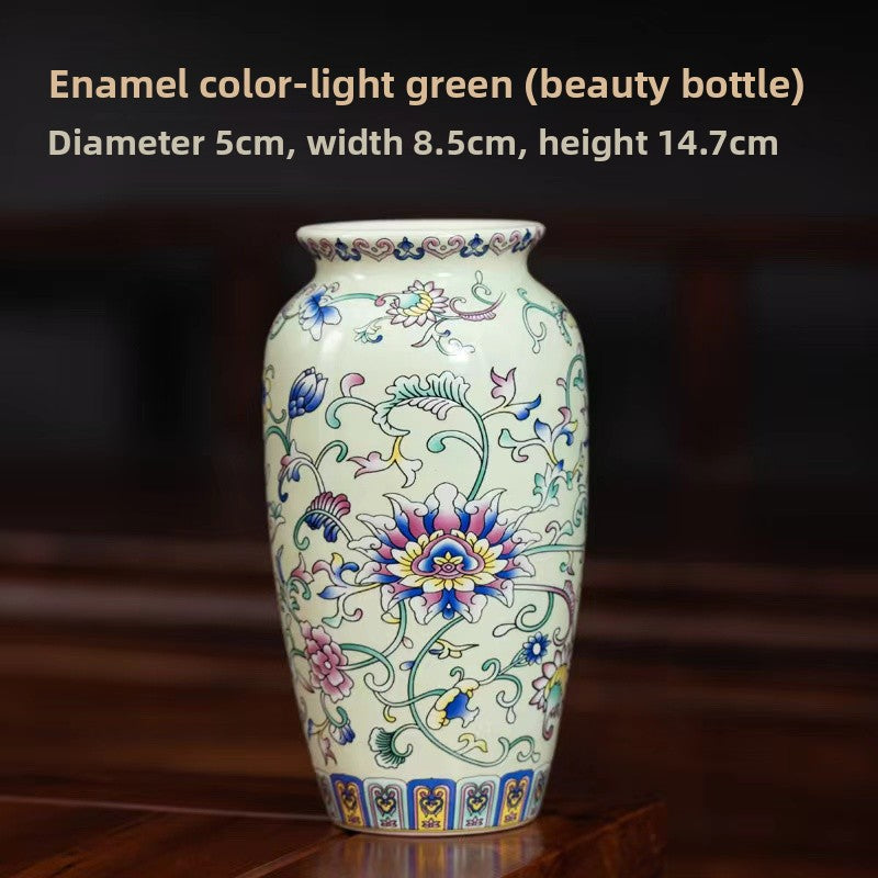 Hand-Enamelled Vase — view 20