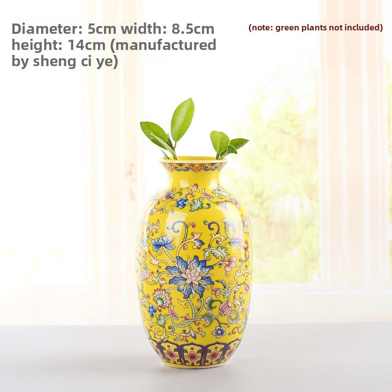 Hand-Painted Vase, painted ceramic — view 11