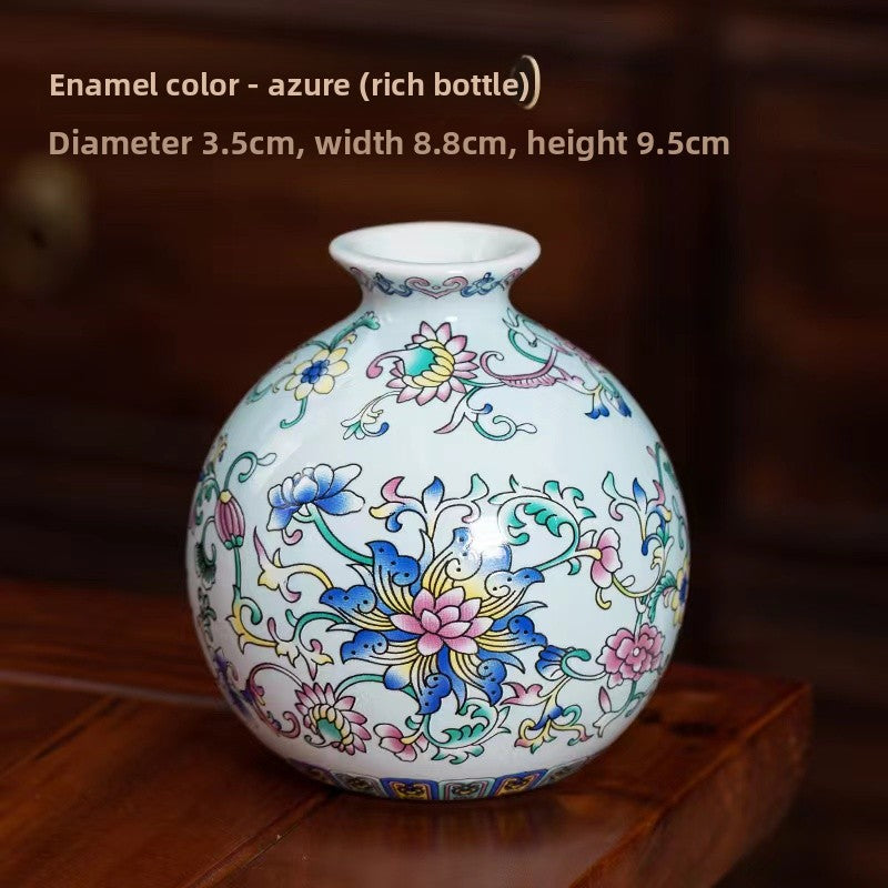 Hand-Enamelled Vase — view 29