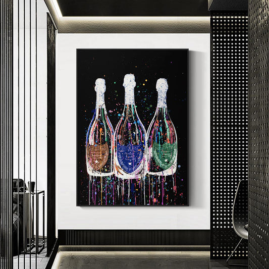 Champagne Pop Canvas Print — view 2