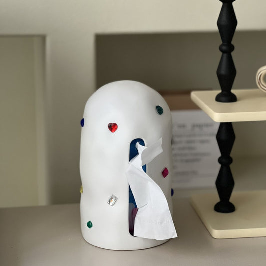 Light-Luxury Tissue Box Cover — modern tissue box | BYHIMSELF