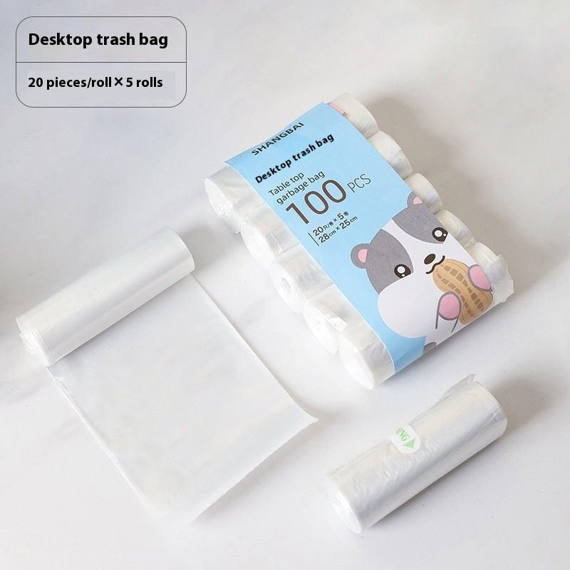 Mini Flip-Lid Desk Bin, desk bin — view 5