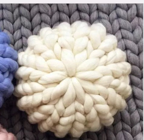 Nordic Plush Throw Pillow — view 3