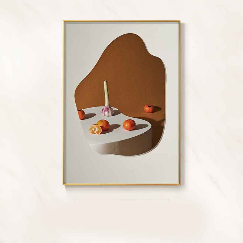 Simple Geometric Art Print — view 3