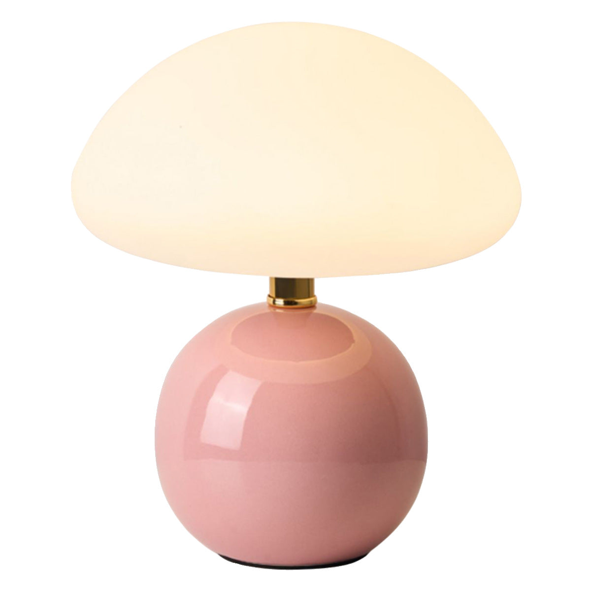 Mushroom Shape LED Table Lamp with Dimming Function, ceramic mushroom LED lamp — view 4