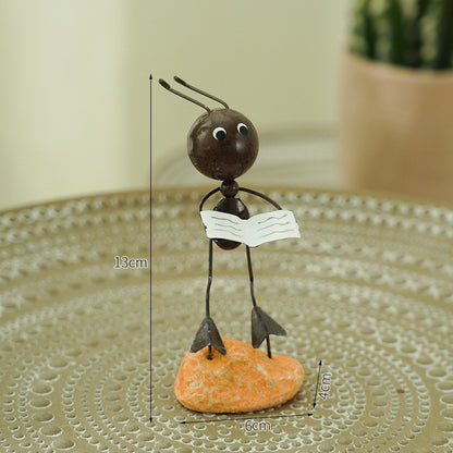 Nordic Ant Resin Figurine, decor sculpture — view 6