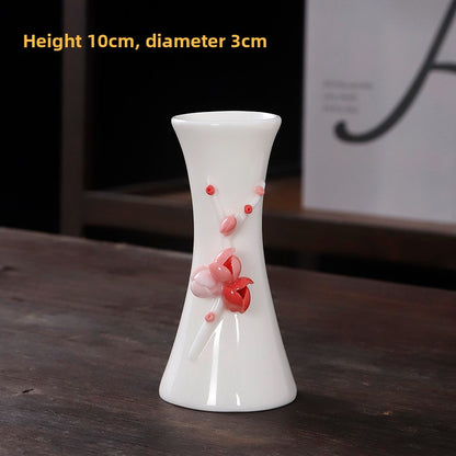Handmade Mini Ceramic Vase, Scandinavian vase — view 8