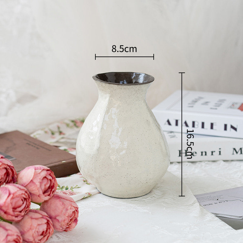 French Retro Ceramic Vase, vintage-style vase — view 10