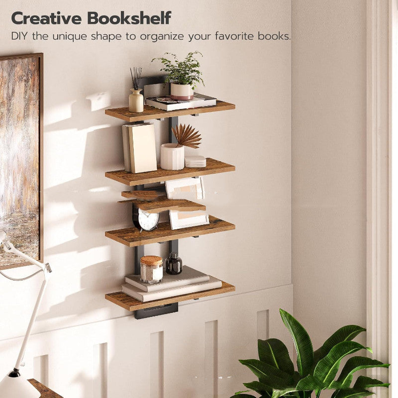 Carbon Steel Floating Wall Shelf — view 4