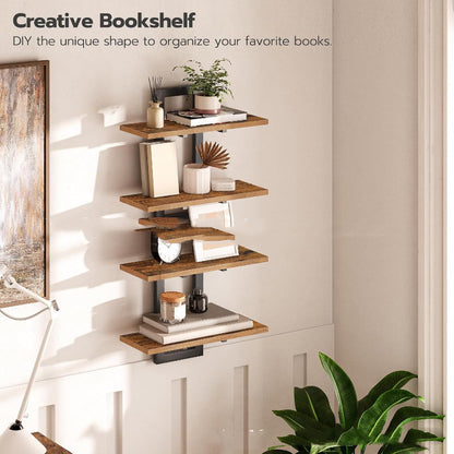 Carbon Steel Floating Wall Shelf — view 4