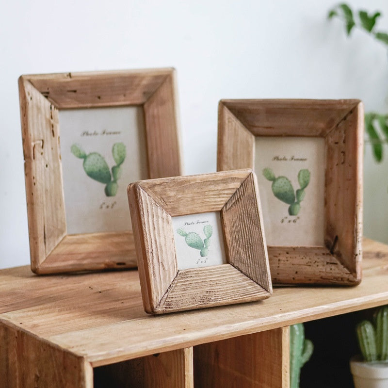Solid Wood Tabletop Picture Frame — main view