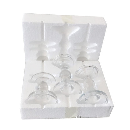 Tall-Footed Glass Candle Holder — view 3