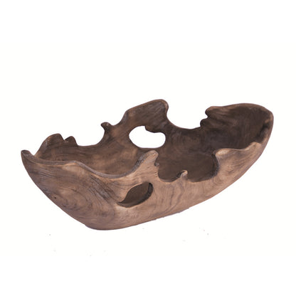 Artisan Wooden Tray — warm wood decorative tray | BYHIMSELF