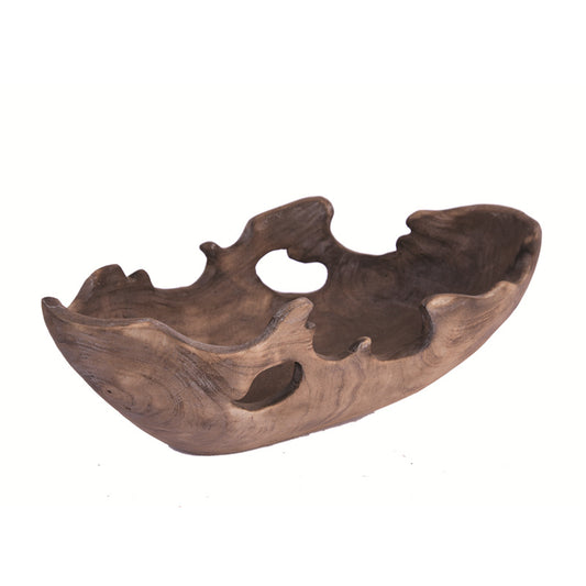 Artisan Wooden Tray — warm wood decorative tray | BYHIMSELF