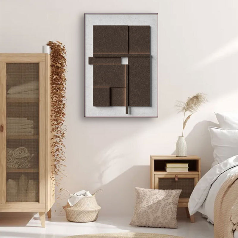 Geometric Abstract Canvas Wall Art — view 10