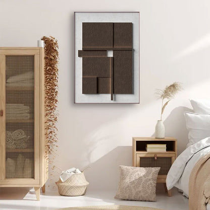 Geometric Abstract Canvas Wall Art — view 10