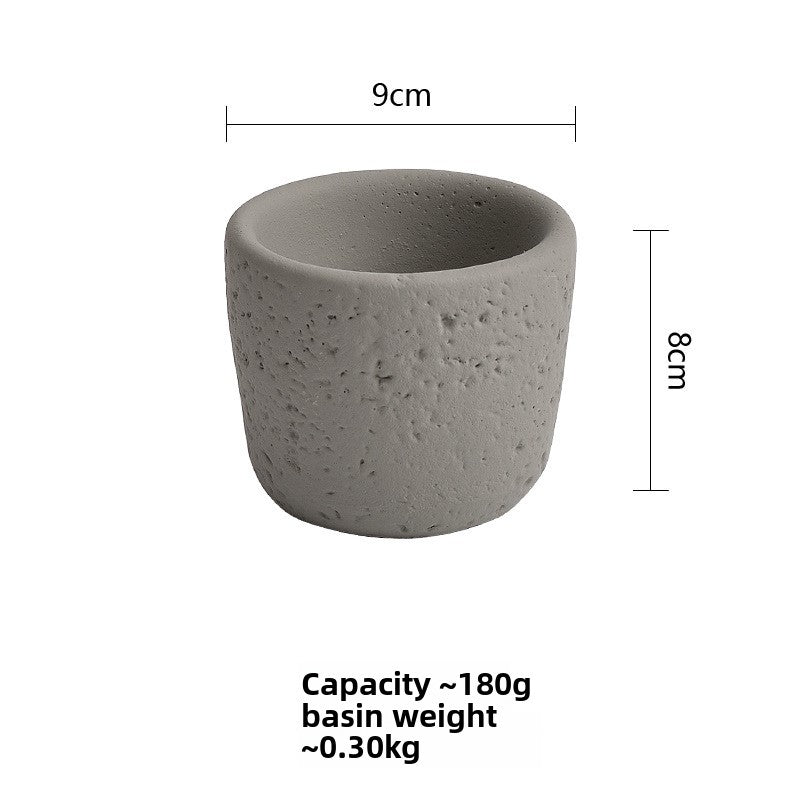 Cement Pillar Candle Holder — view 37