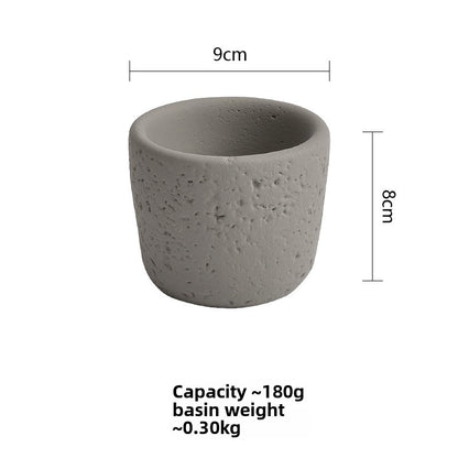 Cement Pillar Candle Holder — view 37