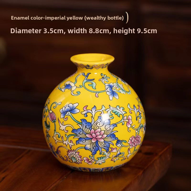Hand-Enamelled Vase — view 28