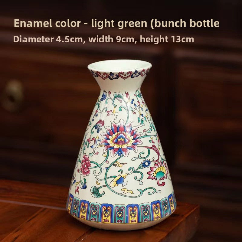 Hand-Enamelled Vase — view 15