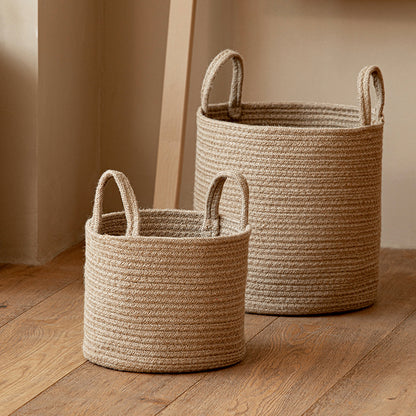 Cotton Laundry Storage Basket — view 6