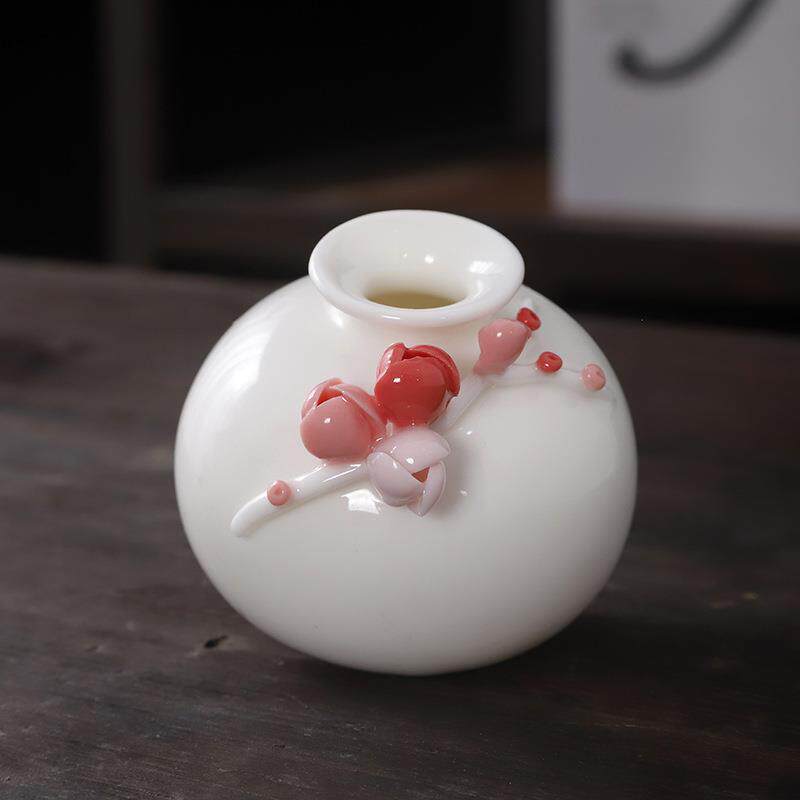 Handmade Mini Ceramic Vase, Scandinavian vase — view 2