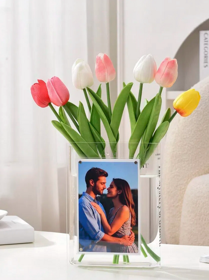 Acrylic Photo-Frame Vase — view 3