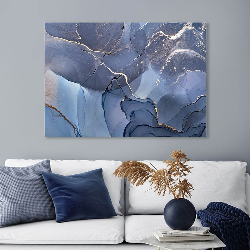 Marble Texture Abstract Print — view 3
