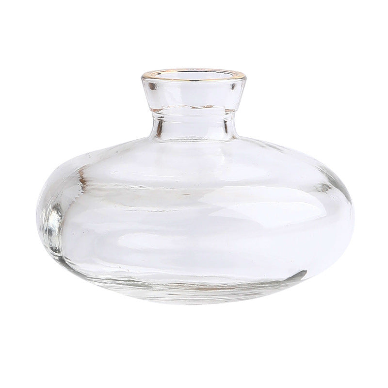 Transparent Coloured Vase, tinted glass — view 5