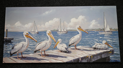 Coastal Seagull Canvas Print — view 5
