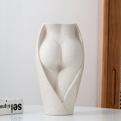 Modern Office Ceramic Vase, desk vase — view 4