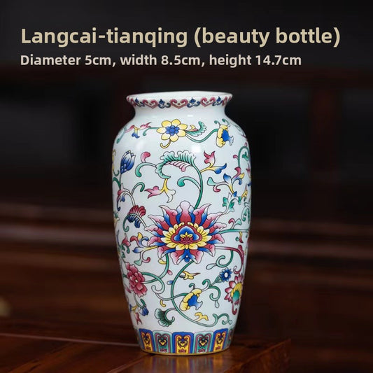 Hand-Enamelled Vase — view 19