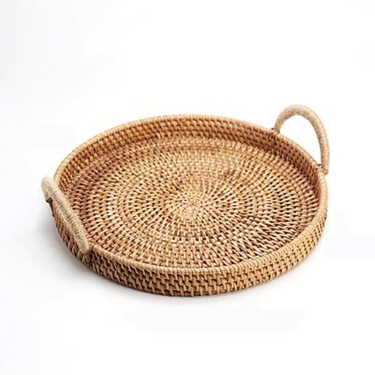 Round Fabric Storage Basket — main view