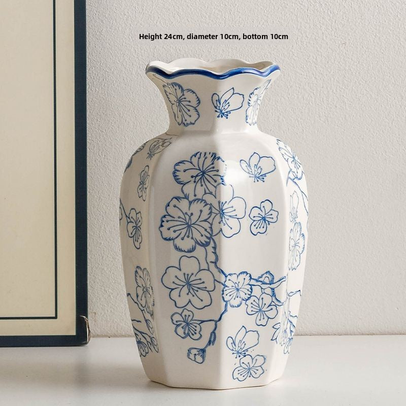 Ceramic Flower Vase, Scandinavian vase — view 6